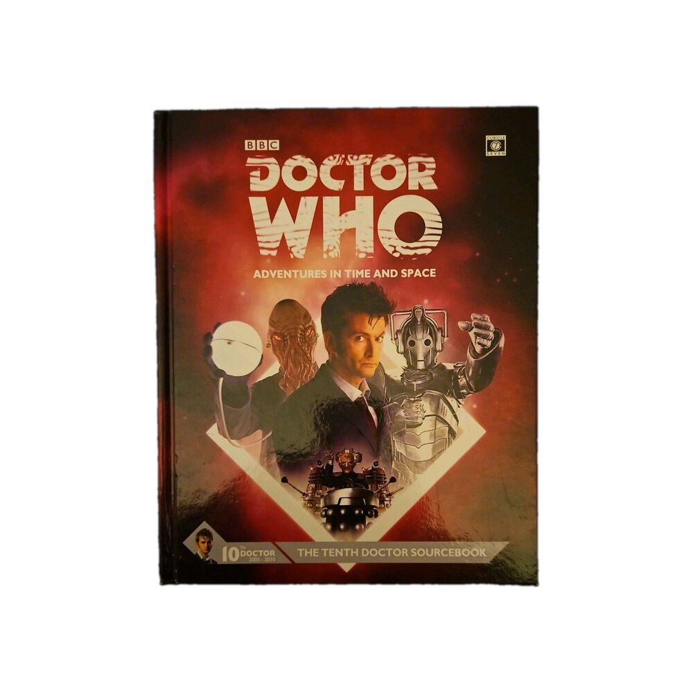 Doctor Who Role Playing Game - The Tenth Doctor Sourcebook - Cubicle 7